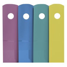 Pack of 4 MAG-CUBE Magazine file Forever Young - Assorted colours