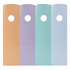 Set van 4 tijdschriftenhouders MAG-CUBE Aquarel - Geassorteerd