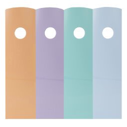 Set 4 portariviste Mag-Cube Aquarel - Colori assortiti