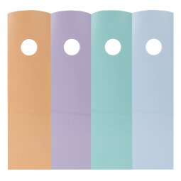 Set de 4 porte-revues Mag-Cube Aquarel - Couleurs assorties