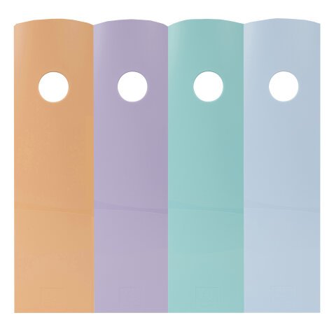 Set de 4 porte-revues Mag-Cube Aquarel - Couleurs assorties