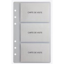 Recharge Exatime 17 - Pochettes cartes de visite