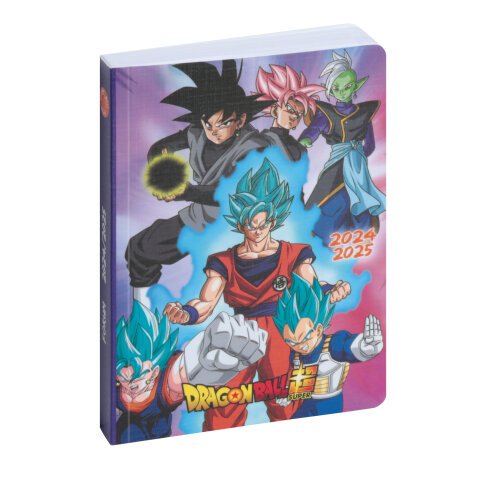 Agenda Forum Dragon Ball S 12 x 17 cm Journalier Août 2024 à Juillet 2025 - Rose