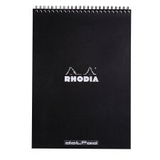 Notepad A4 80 feuilles DOT 80 g. - Noir