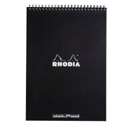 Notepad A4 80 feuilles DOT 80 g. - Noir