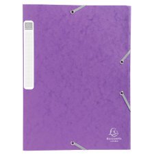 Boite de classement Cartobox Dos 25mm Carte lustrée - A4 - Violet