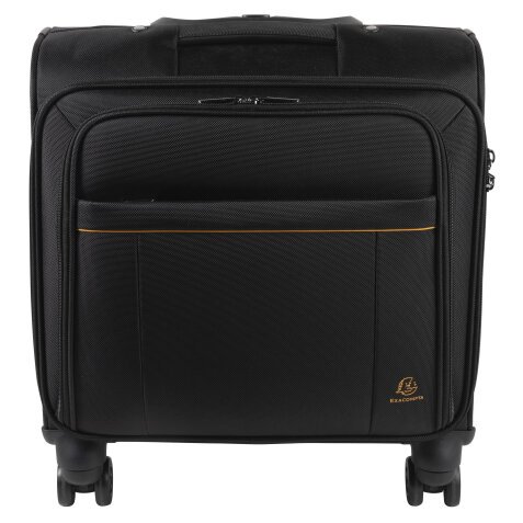 Maleta 4 ruedas Pilot case para ordenador 15,6 Exactive® - Negro