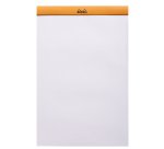 Bloc de bureau Rhodia A4+ agrafé n°19 uni -80 feuilles