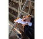 Bloc de bureau Rhodia A4+ agrafé n°19 uni -80 feuilles