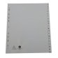 Intercalaire A4+ polypropylène Exacompta Forever 20 onglets alphabétiques gris - 1 jeu