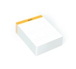 Rhodia Memo bloc A7 lined - White