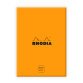 Rhodia coffret bloc Memo N°11 petits carreaux 5x5 240 feuillets - filmé individuellement - Orange