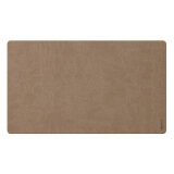 Rhodiarama sous-main souple S (60x35 cm) simili cuir italien - étui kraft - Taupe