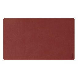 Rhodiarama sous-main souple S (60x35 cm) simili cuir italien - étui kraft - Nacarat