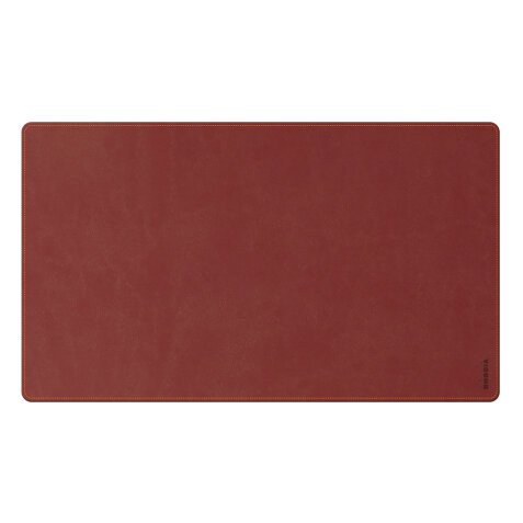 Rhodiarama sous-main souple S (60x35 cm) simili cuir italien - étui kraft - Nacarat