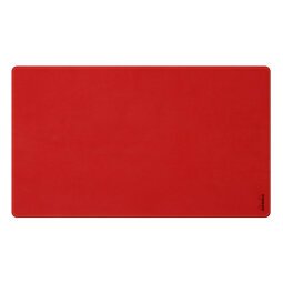 Rhodiarama sous-main souple S (60x35 cm) simili cuir italien - étui kraft - Coquelicot