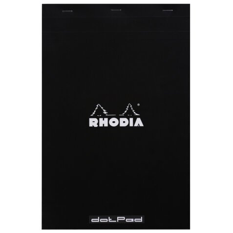 Bloc agrafé dotPad N°19 A4+ 80 feuilles DOT 80 g. - Noir