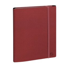 Agenda de bureau SAD 20S All in one 15 x 21 cm Semainier Septembre 2024 à Décembre 2025 - 16 mois - Rouge