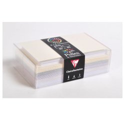 Pack 5er set 40 umschläge und 40 karten pollen, 90x140mm, 120g und 210g - sortierung heirat