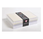 Coffret Pollen de 40 enveloppes 114 x 162 mm + 40 cartes 110 x 155 mm - Assortiment Mariage