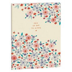 Notebook Julie Adore Fais ce que tu aimes dots 15 x 21 cm - Visueel