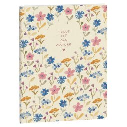 Notebook Julie Adore Telle est ma nature dots 15 x 21 cm - Visuel