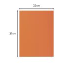 Chemise standard 210 g Exacompta Rock''s 24 x 32 cm havane - Paquet de 100