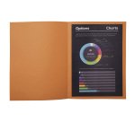 Chemise standard 210 g Exacompta Rock''s 24 x 32 cm havane - Paquet de 100