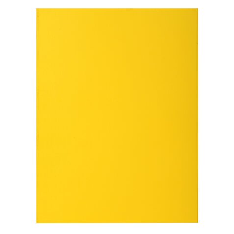 Paquet de 10 chemises ROCK''S 210 - 24x32cm - Jaune citron