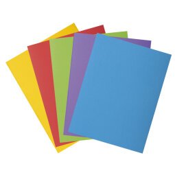 Pack of 50 1 flap folders ROCK'S 210 - 24x32cm