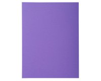 50 Subcarpetas 1 solapa Rock''s Exacompta 210 g/m2 - 24x32cm - Violeta