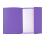 Chemises dossier 1 rabat latéral Exacompta Rock 24 x 32  cm violine - Paquet de 50