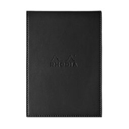 Rhodia ePURE porte-bloc avec porte-crayon + bloc N°13 ligné - Noir