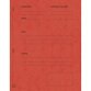 Pack of 25 printed legal folders Pour/Contre pressboard 25x32cm - Red