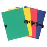 Chemise dos extensible avec rabat papier - 24x32cm