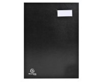 Portafirmas Exacompta directivo lomo fuelle - 18 compartimentos - Negro
