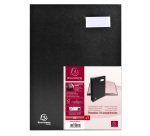 Parapheur direction Exacompta - 18 divisions - Noir