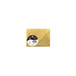 Paquet de 5 enveloppes Pollen 75x100mm 120g/m2 - Or