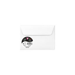 Paquet de 5 enveloppes Pollen 114x162mm 120g/m2 - Blanc irisé