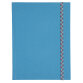 Carnet Iderama 220x170, 192 pages lignées - bleu