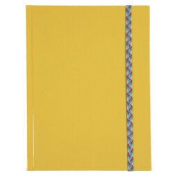 Schrift Iderama 220 x 170 mm 192 pagina's gelijnd - geel