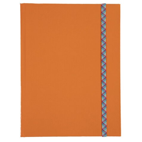 Carnet Iderama 220x170, 192 pages lignées - orange