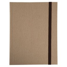 Le Dauphin Notebook 220x170, 192 lined pages - Brown