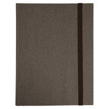 Le Dauphin Notebook 220x170, 192 lined pages - Grey