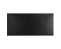 Schreibunterlage 40x80 cm, weich/flexibel, PU, zweifarbig - Schwarz/rot
