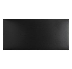 Schreibunterlage 40x80 cm, weich/flexibel, PU, zweifarbig - Schwarz/rot