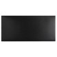 Exacompta PU Desk Mat 40x80cm - Black /Red