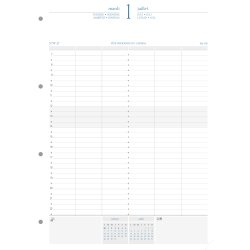 Recharge pour organiseur 'Exatime 29', 2026