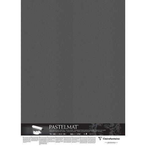 Pastelmat paquet 5F 70x100cm 360g