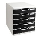 Module de classement Modulo Office 5 tiroirs fermés